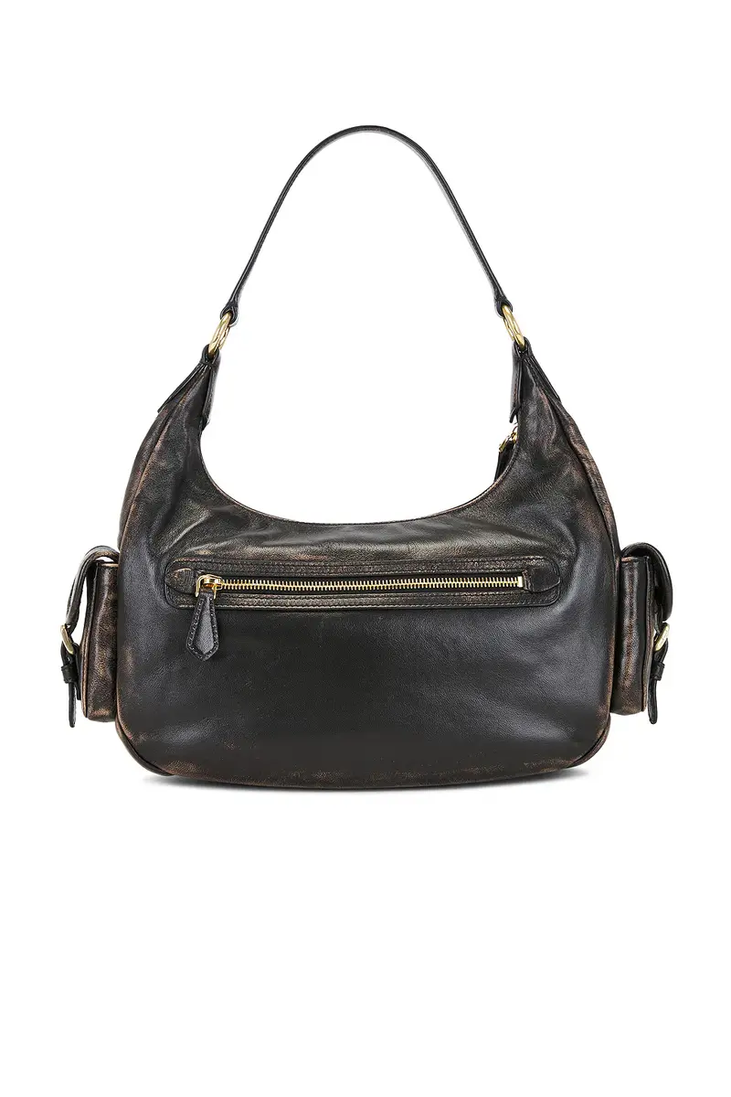 Miu Miu Nappa Old Shoulder Bag | Thumbnail 3 Miu Miu Nappa Old Shoulder Bag | Thumbnail 3