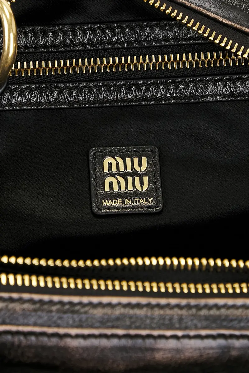 Miu Miu Nappa Old Shoulder Bag | Thumbnail 6 Miu Miu Nappa Old Shoulder Bag | Thumbnail 6