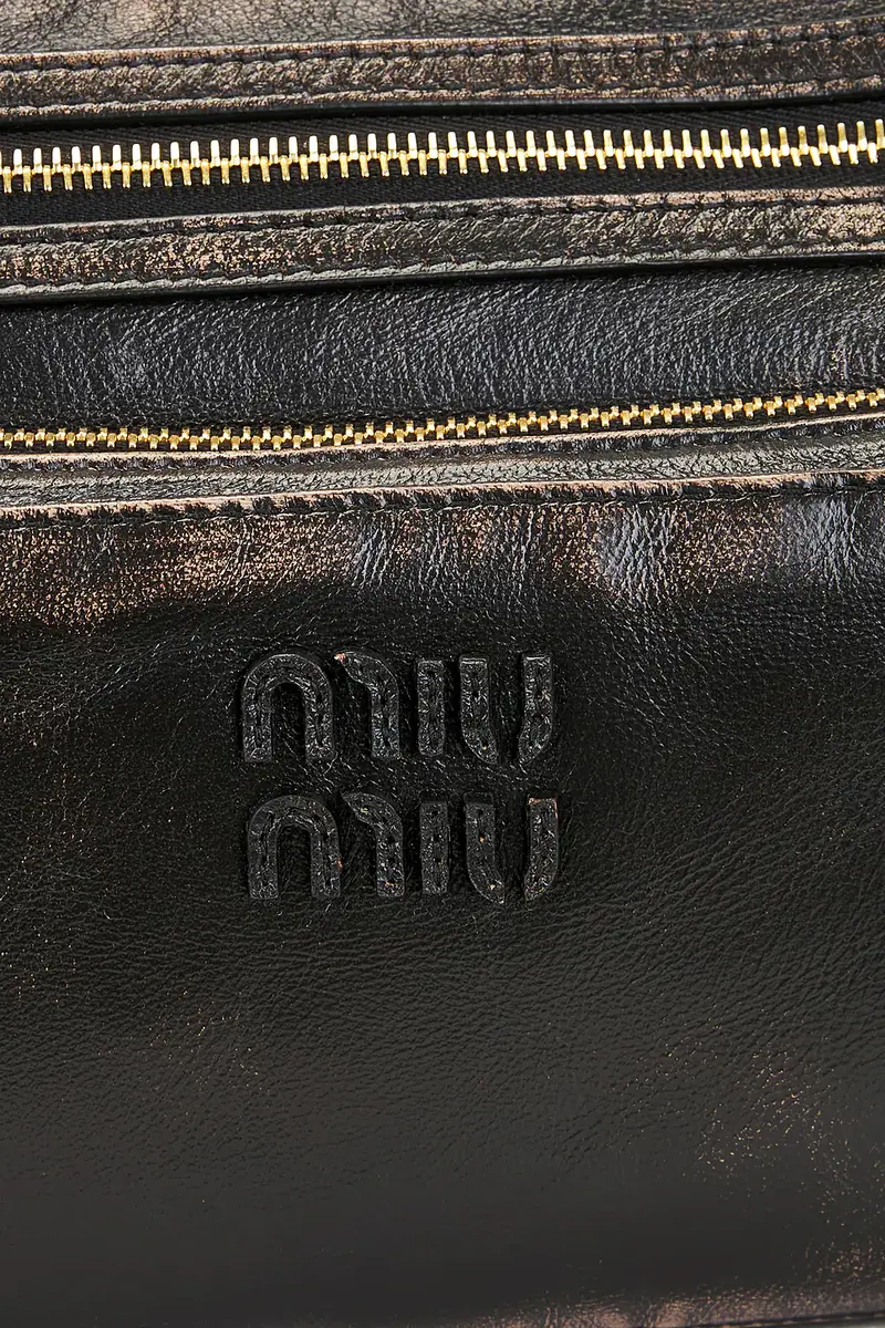 Miu Miu Nappa Old Shoulder Bag | Thumbnail 7 Miu Miu Nappa Old Shoulder Bag | Thumbnail 7