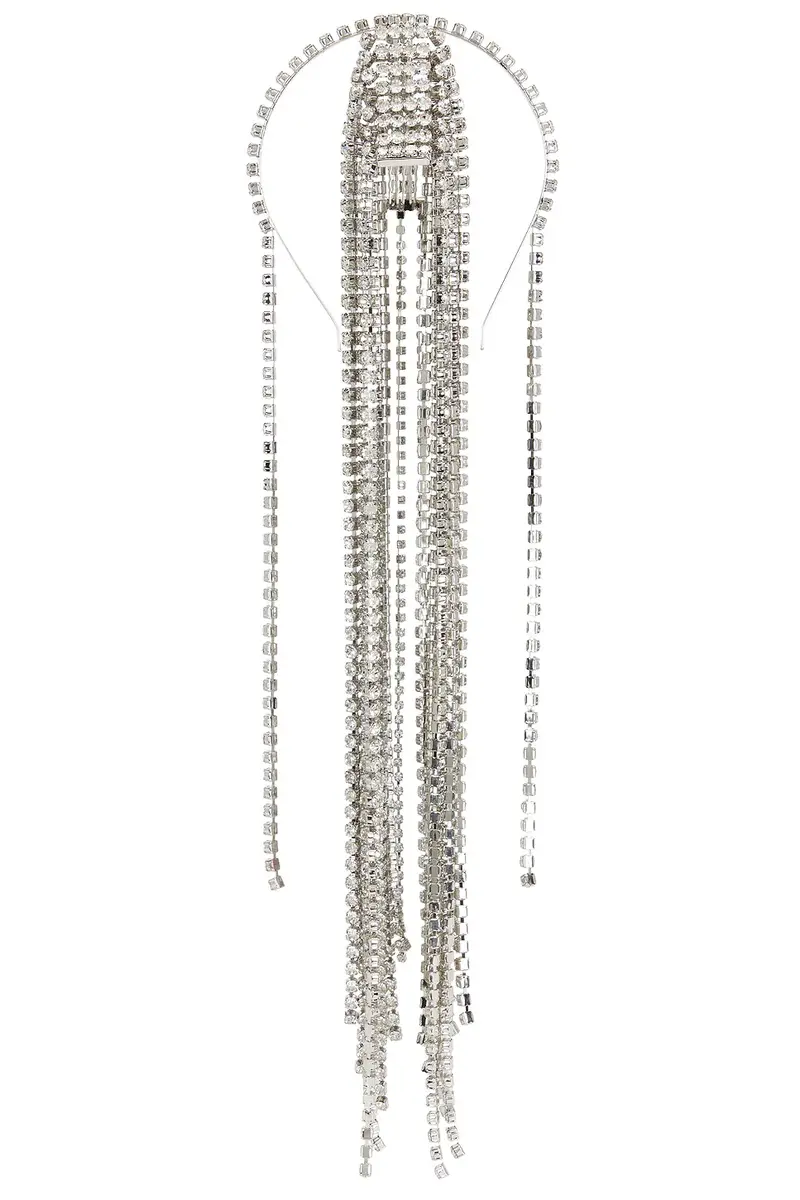 AREA Crystal Fringe Headband | Image 1 AREA Crystal Fringe Headband | Image 1