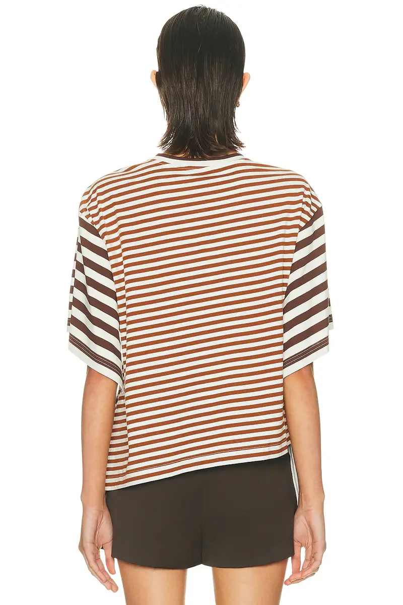 Monse Asymmetric Twisted T-shirt | Thumbnail 4 Monse Asymmetric Twisted T-shirt | Thumbnail 4