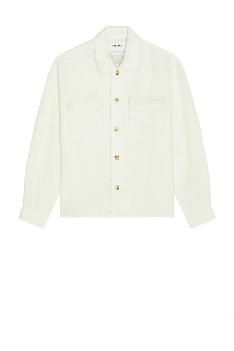 Frame Tweed Overshirt | Thumbnail 3 Frame Tweed Overshirt | Thumbnail 3