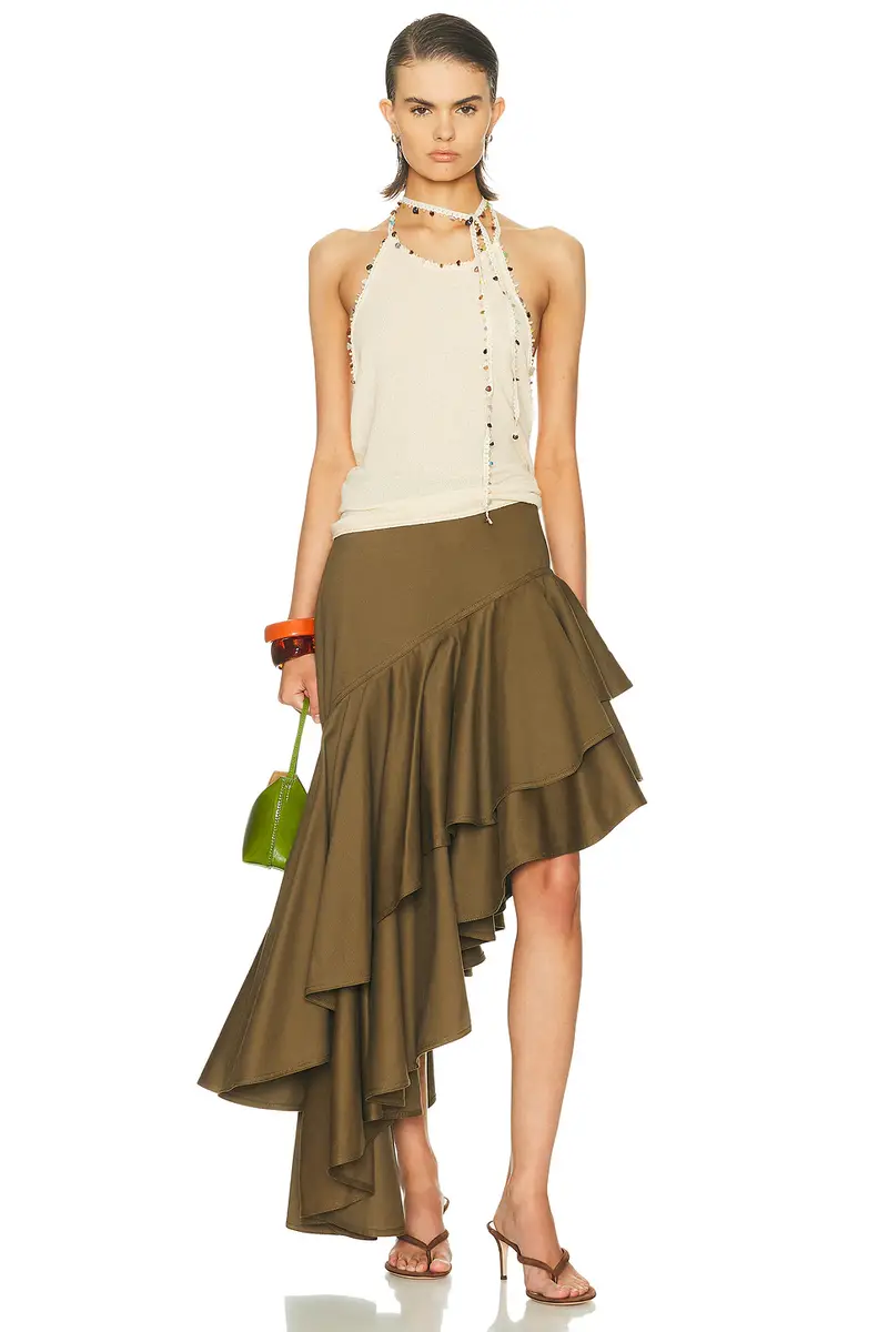 Adam Lippes Cortes Skirt | Thumbnail 5 Adam Lippes Cortes Skirt | Thumbnail 5