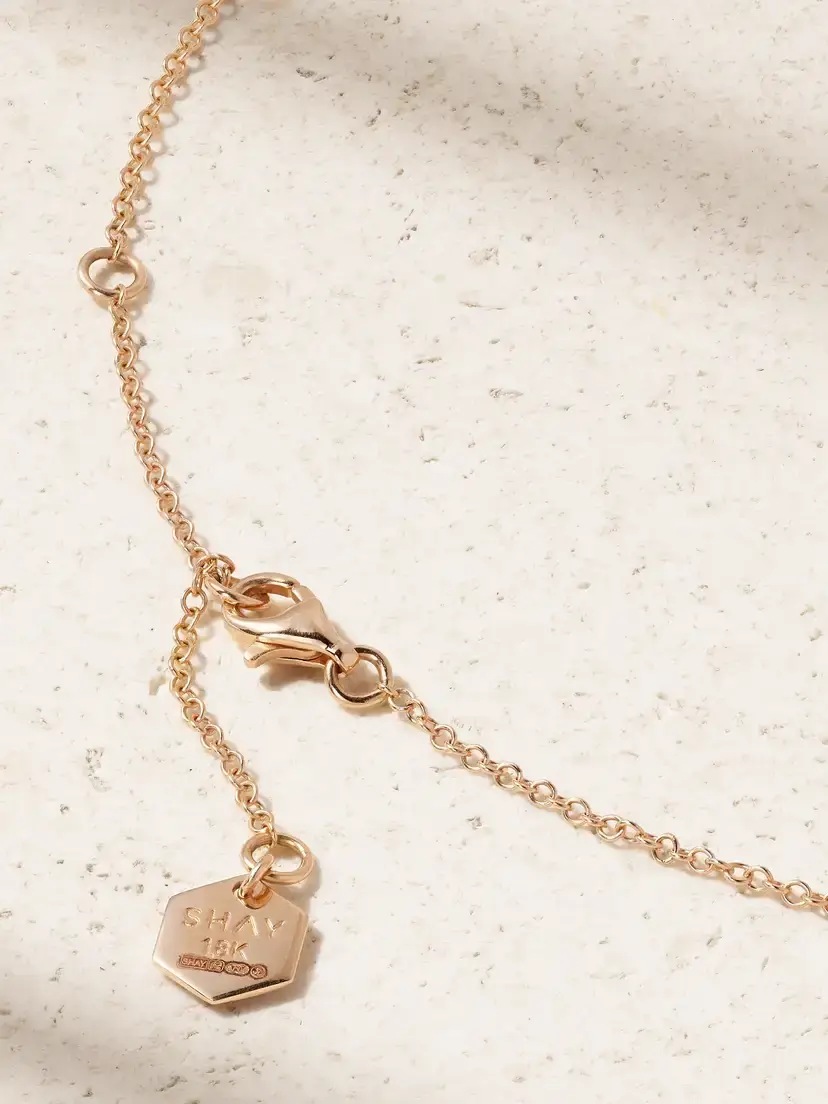 SHAY 18-karat Rose Gold, Ruby And Diamond Necklace | Thumbnail 3 SHAY 18-karat Rose Gold, Ruby And Diamond Necklace | Thumbnail 3