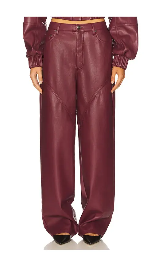 ROTATE Mid Waisted Piping Pant | Image 1 ROTATE Mid Waisted Piping Pant | Image 1