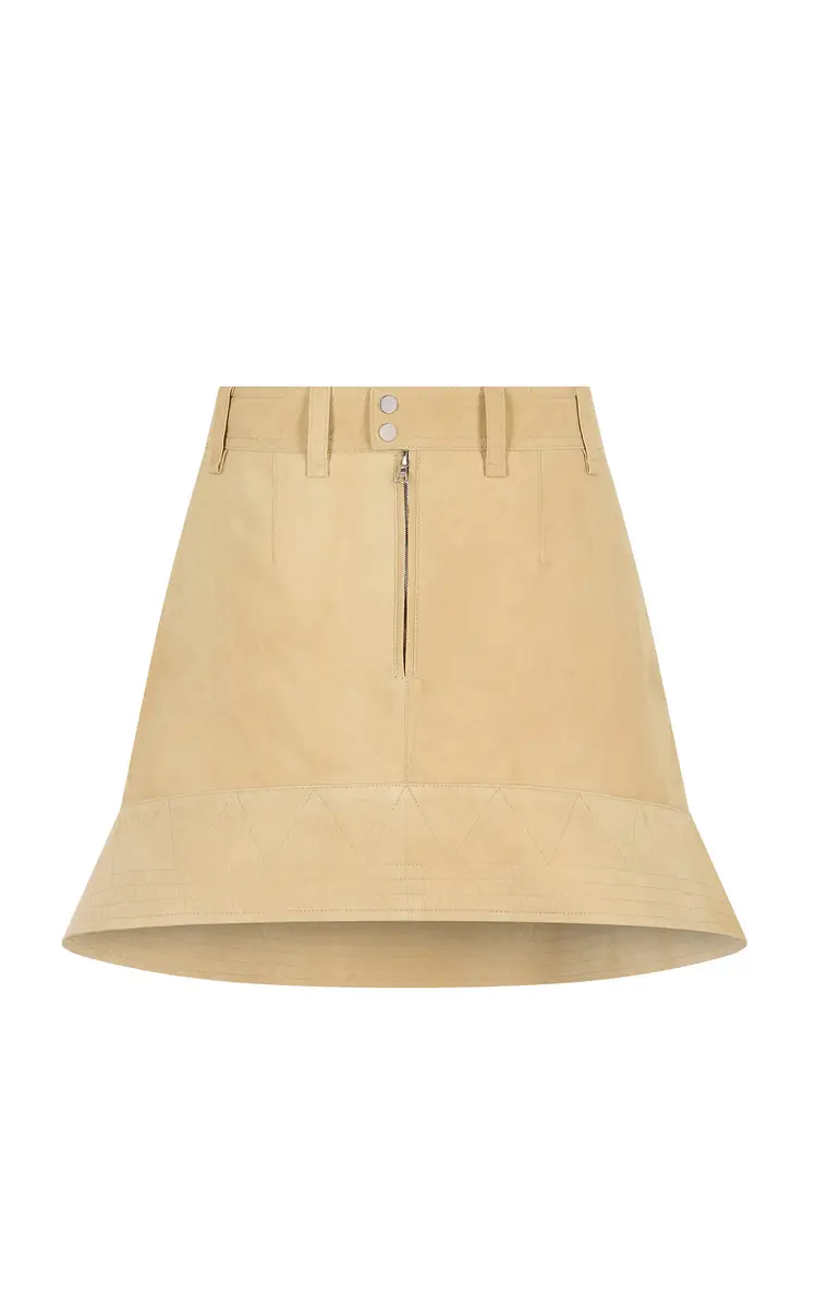 Rabanne Strap-Detailed Mini Skirt | Thumbnail 3