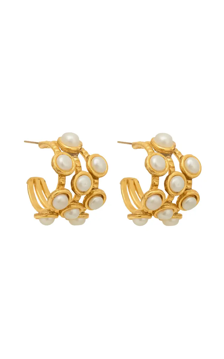 Sylvia Toledano 22kt Yellow Gold Plated Thalita Earring | Thumbnail 3 Sylvia Toledano 22kt Yellow Gold Plated Thalita Earring | Thumbnail 3