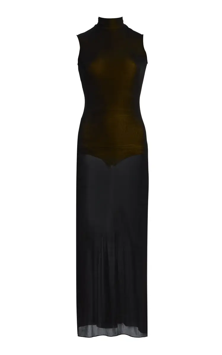 Burc Akyol Yacht Sheer-Knit Midi Dress | Thumbnail 6 Burc Akyol Yacht Sheer-Knit Midi Dress | Thumbnail 6