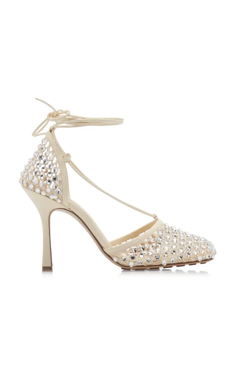 Bottega Veneta Stretch Crystal Sandals | Thumbnail 2 Bottega Veneta Stretch Crystal Sandals | Thumbnail 2