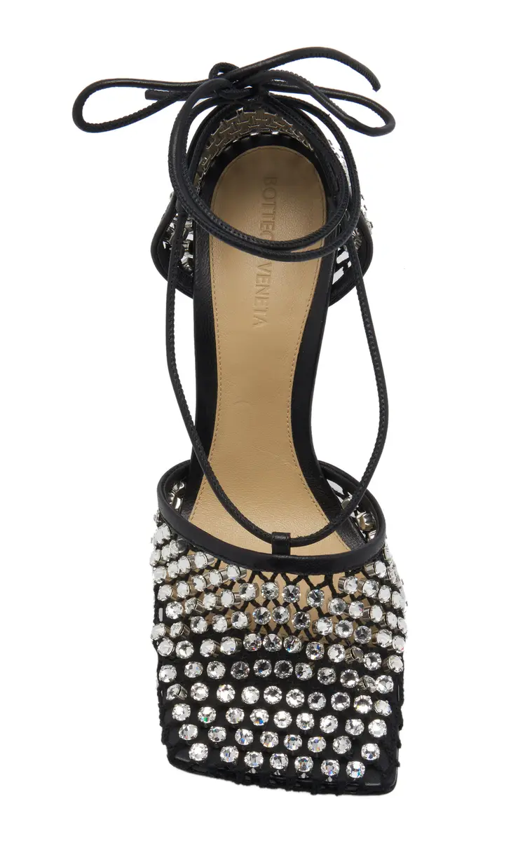 Bottega Veneta Stretch Crystal Sandals | Thumbnail 5 Bottega Veneta Stretch Crystal Sandals | Thumbnail 5