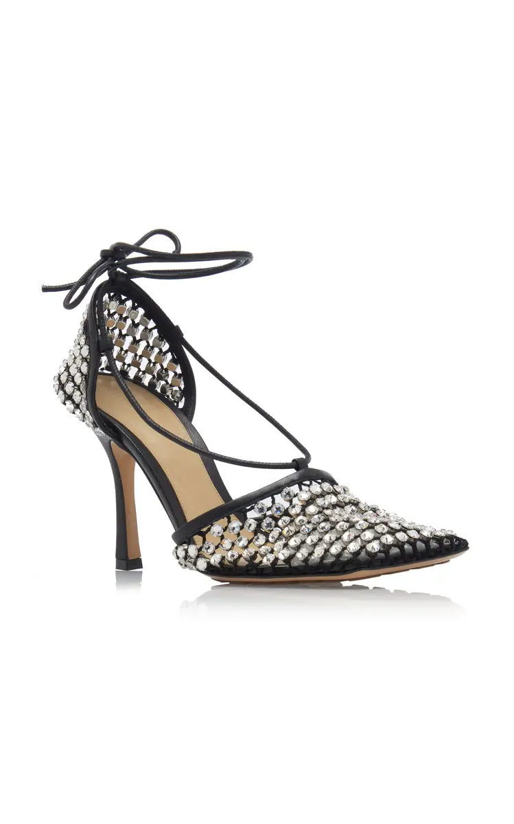 Bottega Veneta Stretch Crystal Sandals | Thumbnail 8 Bottega Veneta Stretch Crystal Sandals | Thumbnail 8