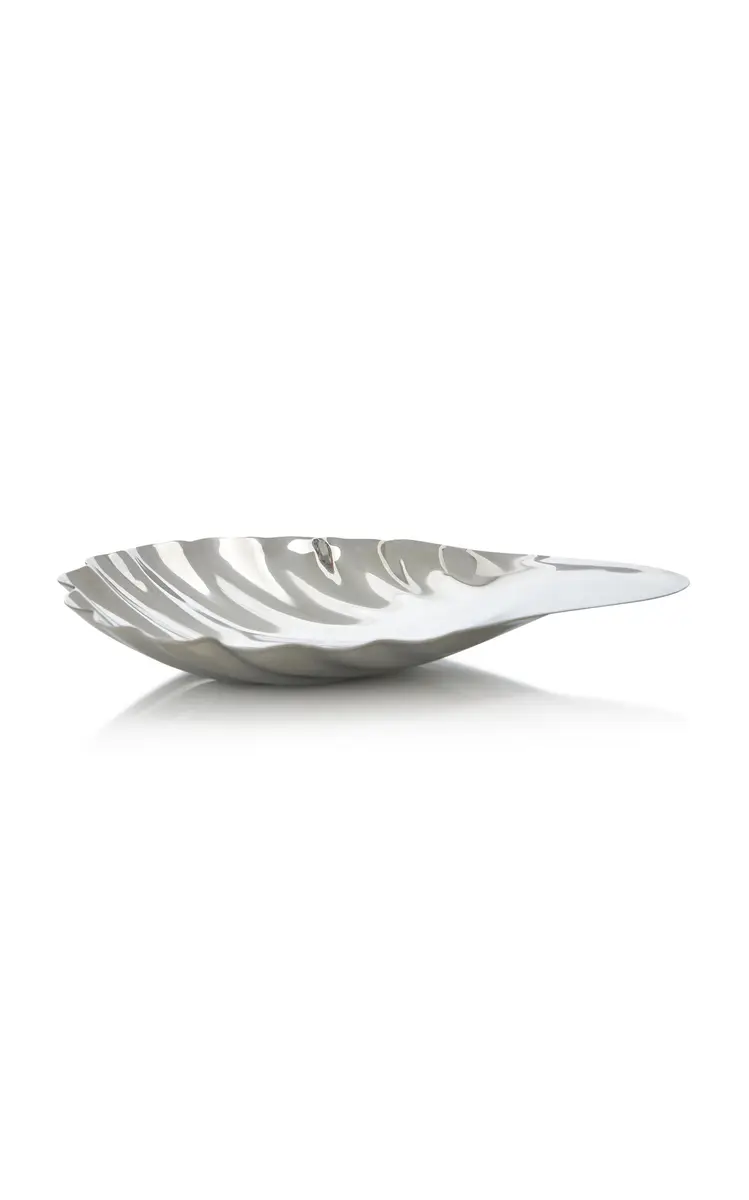 Tres J Silver-Plated Shell Tray | Thumbnail 4