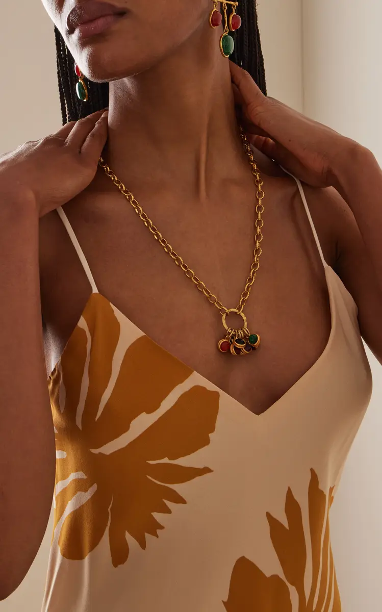 Sylvia Toledano 22kt Yellow Gold Plated Candies Necklace | Thumbnail 2