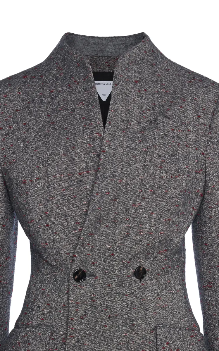 Bottega Veneta Knotted 3D-Knit Funnel-Neck Jacket | Thumbnail 5 Bottega Veneta Knotted 3D-Knit Funnel-Neck Jacket | Thumbnail 5
