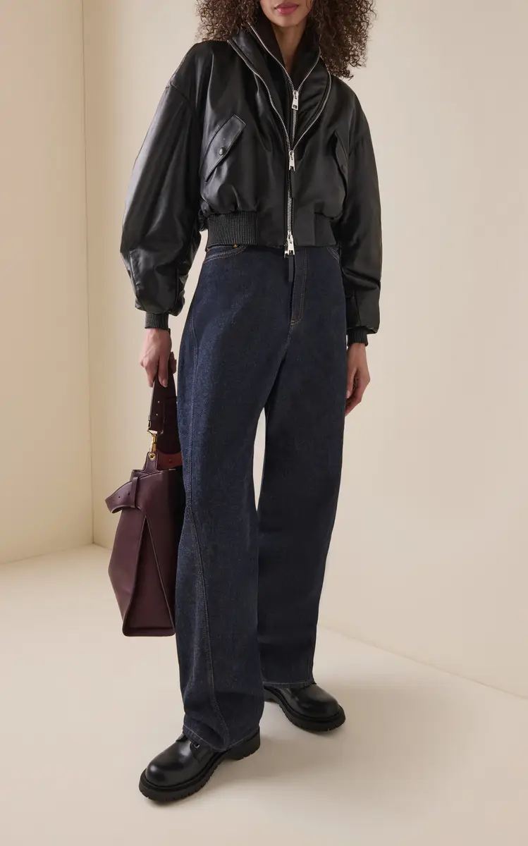 Givenchy Cocoon High-Rise Wide Leg Jeans | Thumbnail 2 Givenchy Cocoon High-Rise Wide Leg Jeans | Thumbnail 2