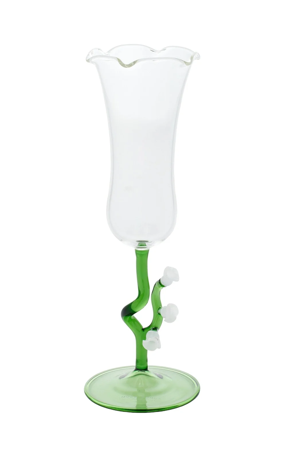 Moda Domus Lily of the Valley Fluted Champagne Glass