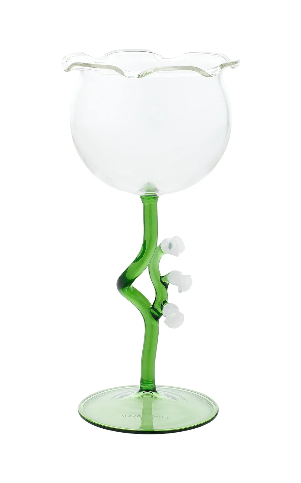 Moda Domus Lily of the Valley Fluted Cocktail Glass