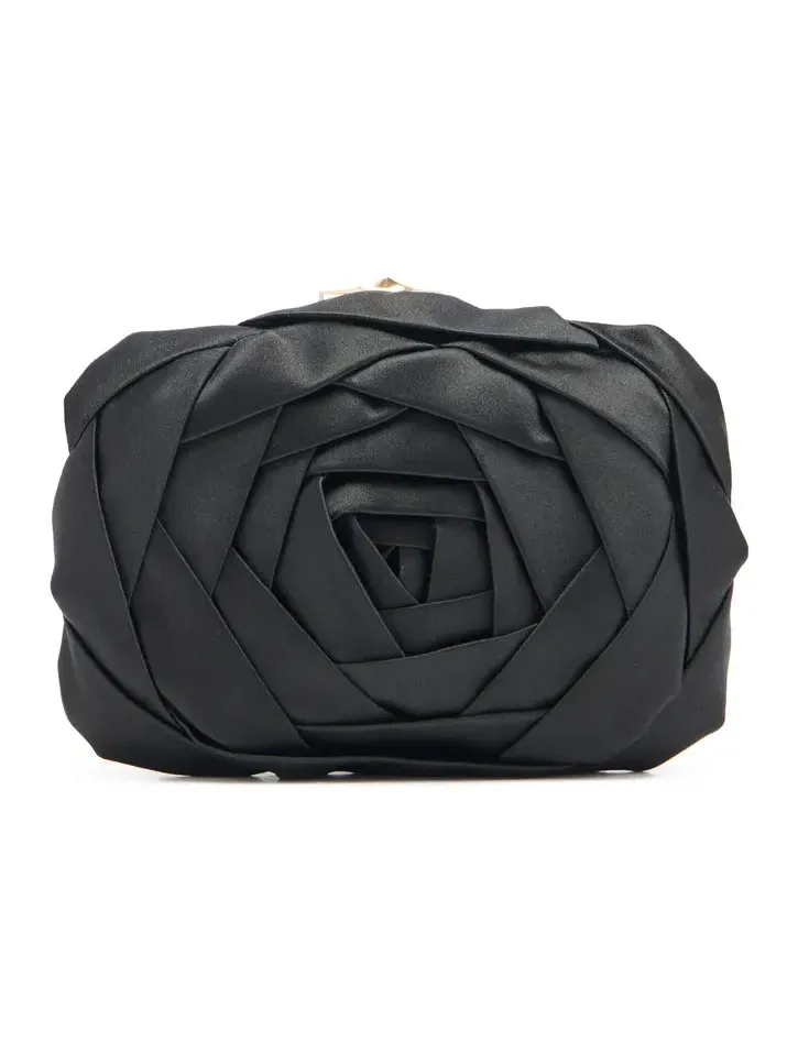 Boite De Nuit Satin Clutch