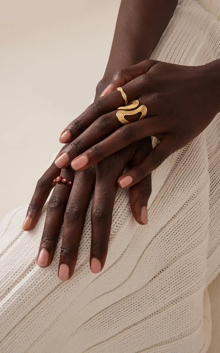 Fernando Jorge The Fluid Diamonds 18K Yellow Gold and Diamond Ring | Thumbnail 2