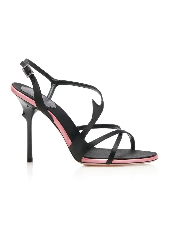 Epine Satin Sandals