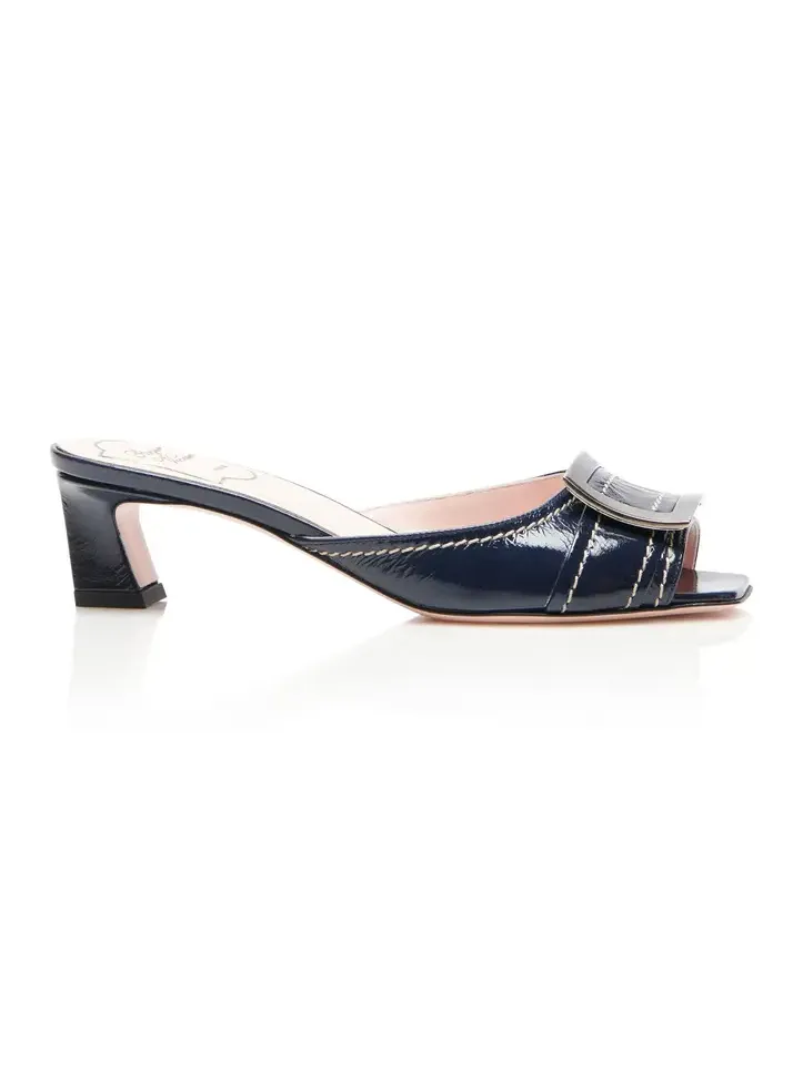 Trompette Patent Leather Mules Trompette Patent Leather Mules