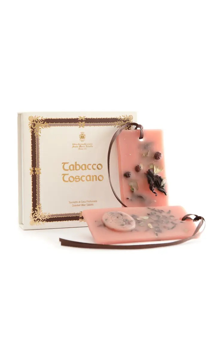 Santa Maria Novella Set-of-Two Tabacco Toscano Wax Tablets - Neutral | Thumbnail 4 Santa Maria Novella Set-of-Two Tabacco Toscano Wax Tablets - Neutral | Thumbnail 4