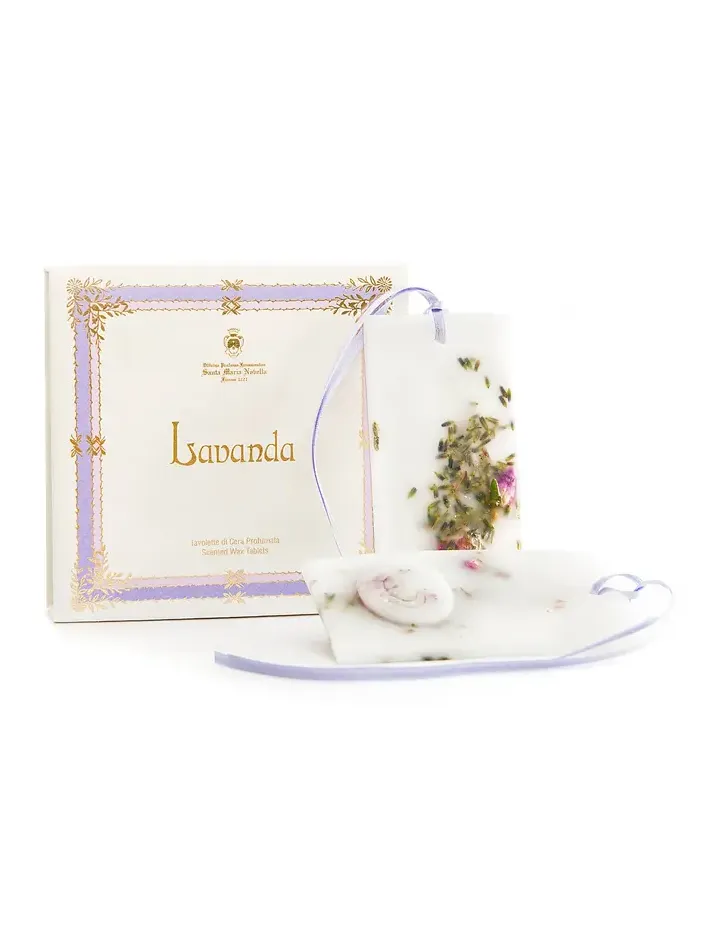 Santa Maria Novella Set-of-Two Lavender Scented Wax Tablets
