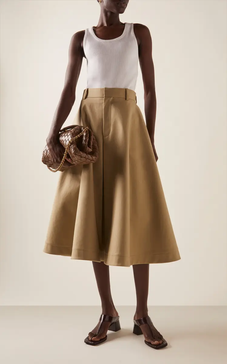 Bottega Veneta Ribbed Cotton Jersey Top | Thumbnail 3 Bottega Veneta Ribbed Cotton Jersey Top | Thumbnail 3