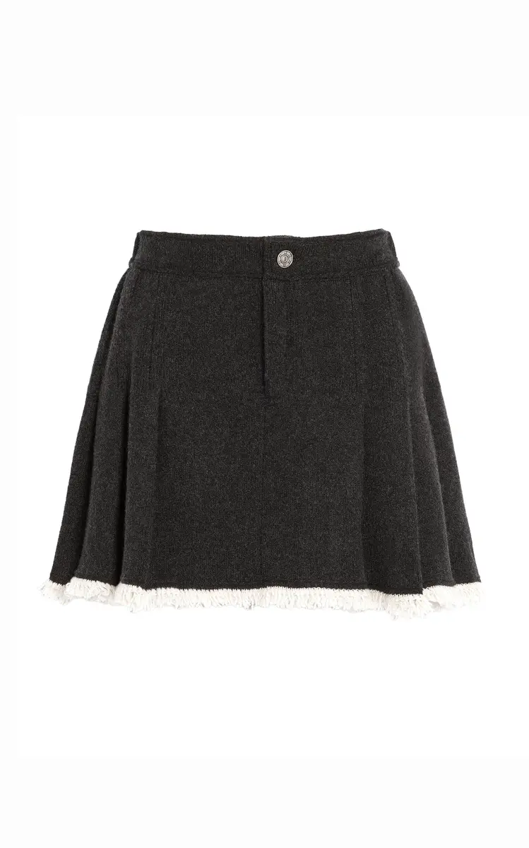 Barrie Pleated Cashmere Mini Skirt | Thumbnail 5 Barrie Pleated Cashmere Mini Skirt | Thumbnail 5