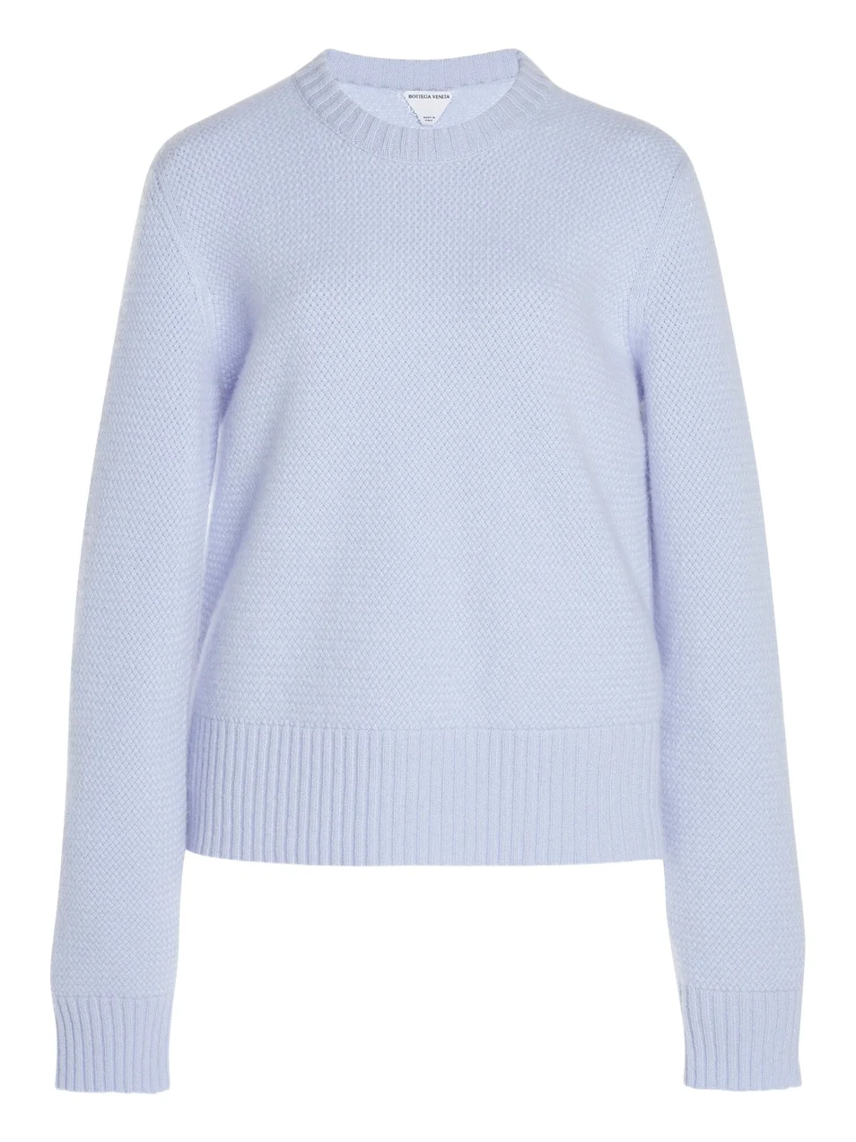 Intrecciato-Knit Cashmere Sweater Intrecciato-Knit Cashmere Sweater
