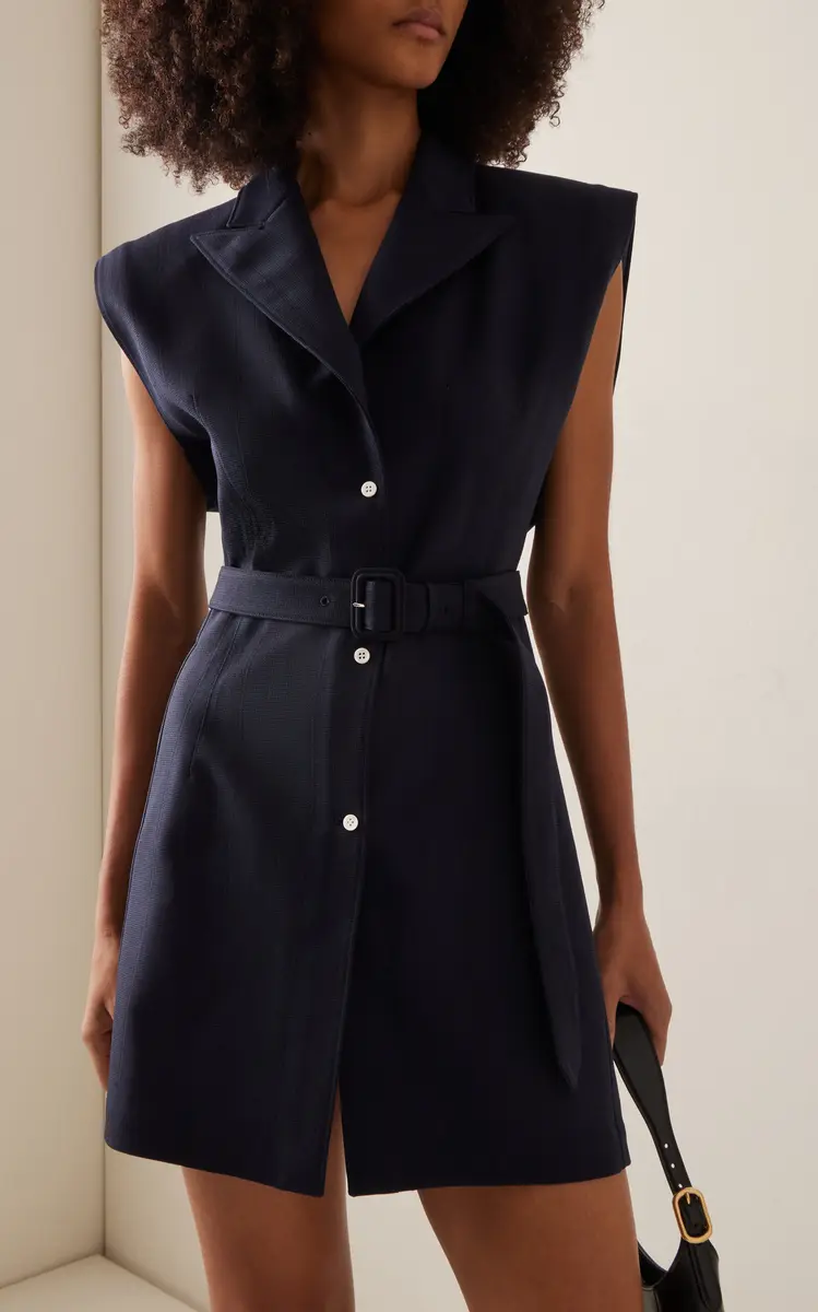 Prada Wool Mini Blazer Dress | Thumbnail 5