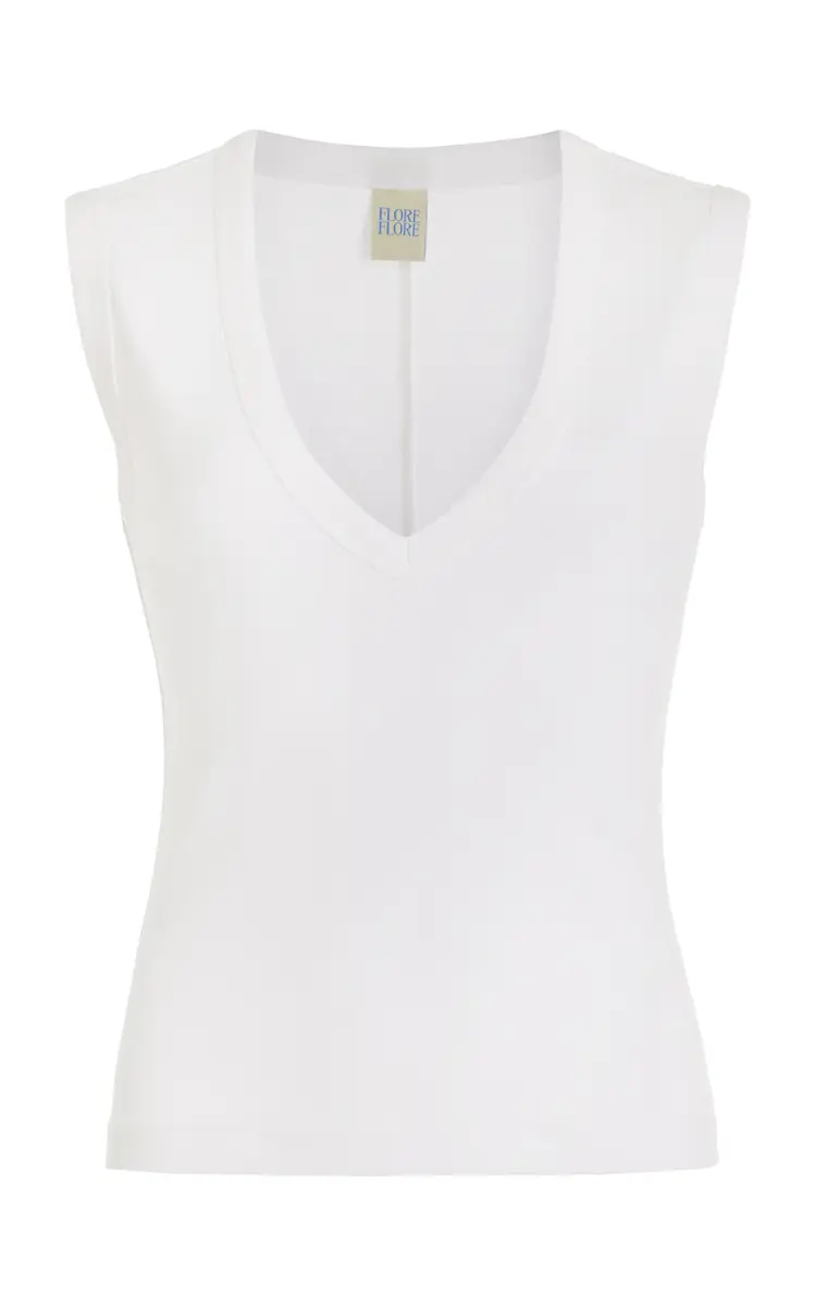 FLORE FLORE Dewi Cotton Tank Top | Thumbnail 6 FLORE FLORE Dewi Cotton Tank Top | Thumbnail 6