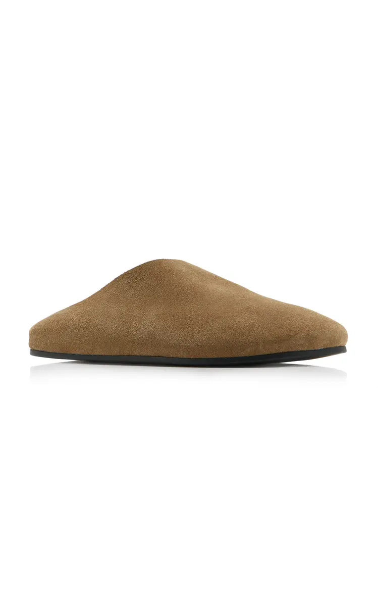 The Row Hudson Suede Slides | Thumbnail 13 The Row Hudson Suede Slides | Thumbnail 13