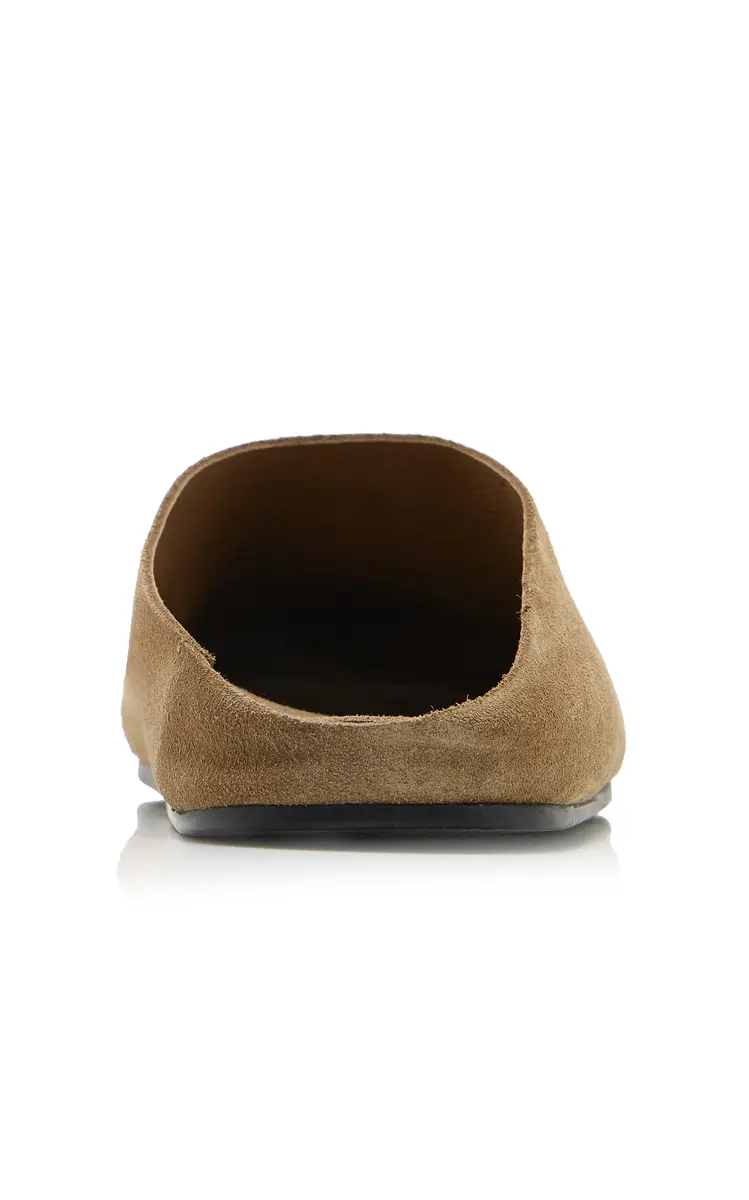 The Row Hudson Suede Slides | Thumbnail 4 The Row Hudson Suede Slides | Thumbnail 4