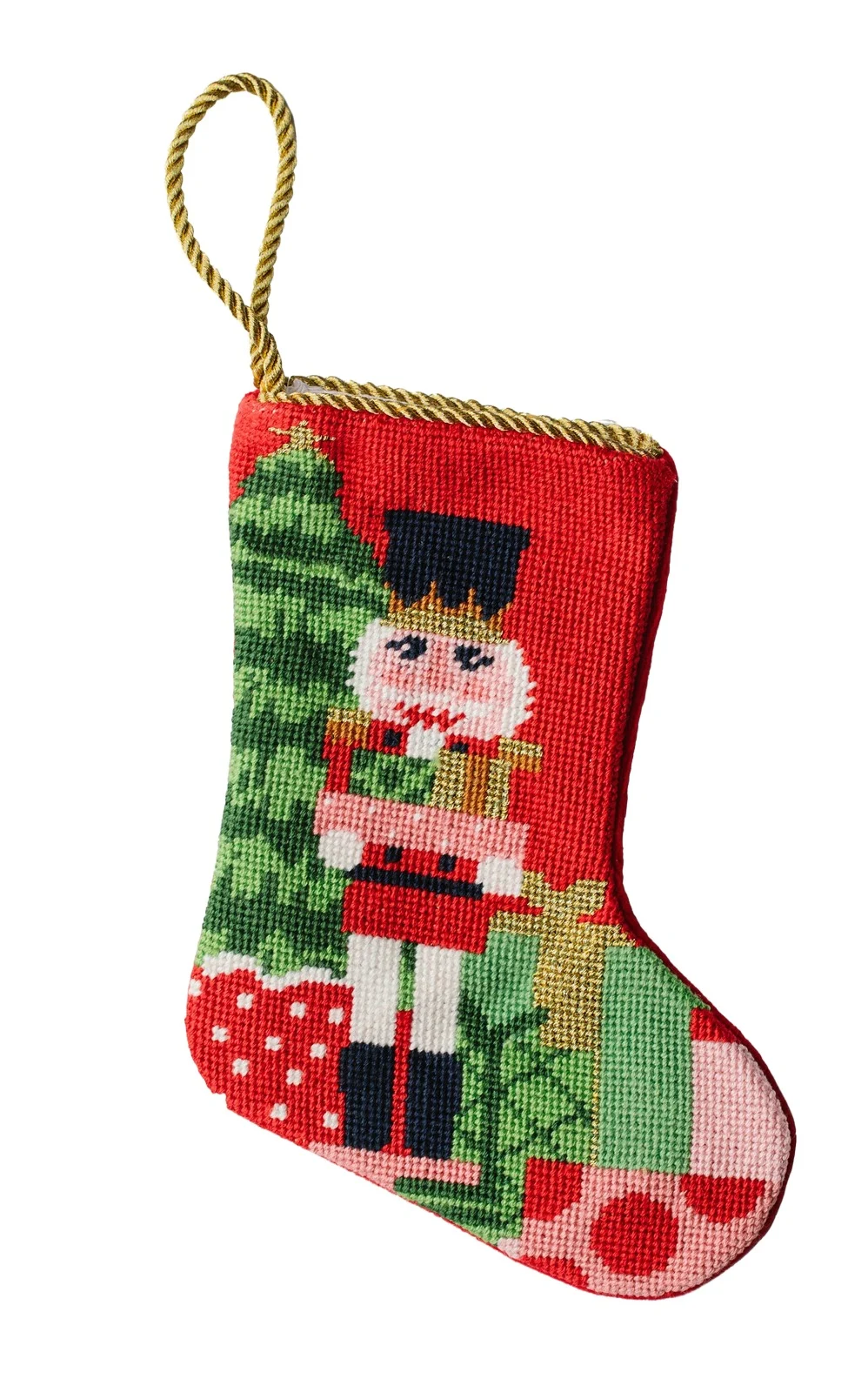 Set-of-Two Classic Nutcracker Stockings Set-of-Two Classic Nutcracker Stockings