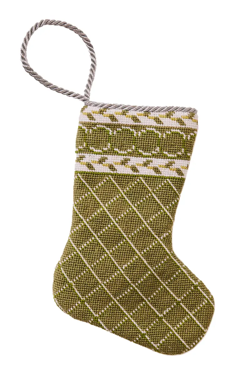 Bauble Stockings Set-Of-two Garden Lattice Bauble Stocking | Thumbnail 4