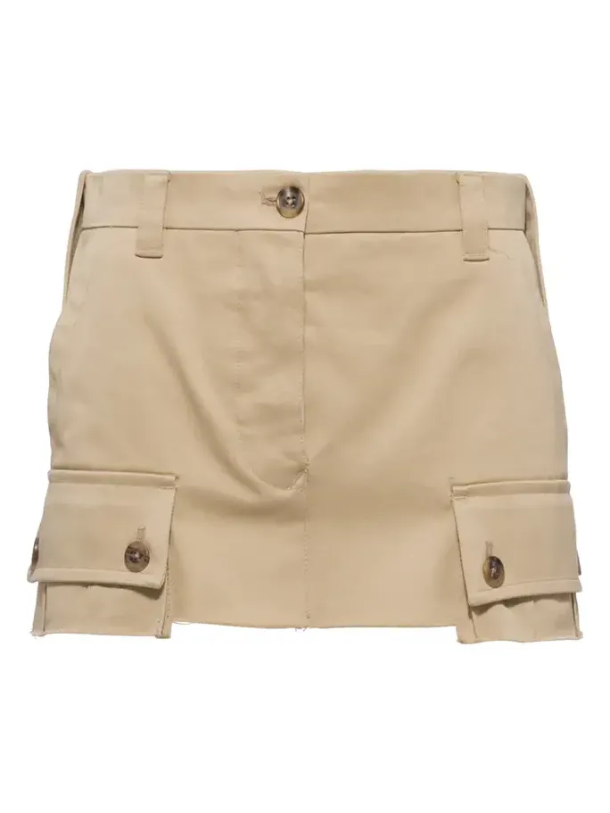 Miu Miu Chino Mini Skirt