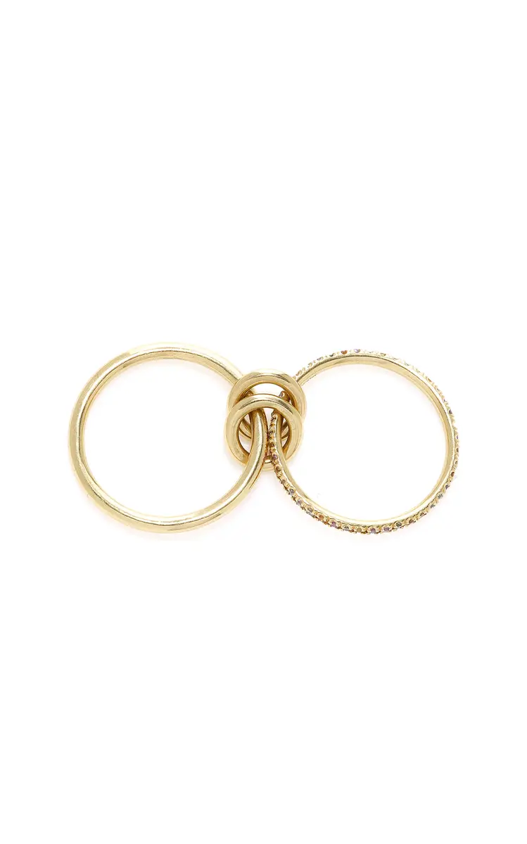 Spinelli Kilcollin Exclusive Riviera Celia Dusk 18K Yellow Gold Sapphire Ring | Thumbnail 4