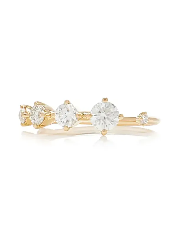 The Sequence 18K Yellow Gold and Diamond Ring The Sequence 18K Yellow Gold and Diamond Ring