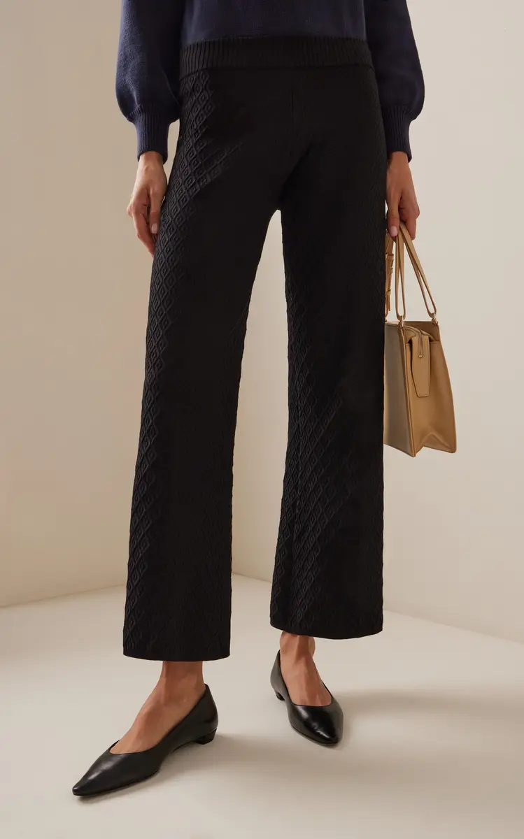 HIGH SPORT Exclusive Harry Knit Wide-Leg Pants | Thumbnail 3