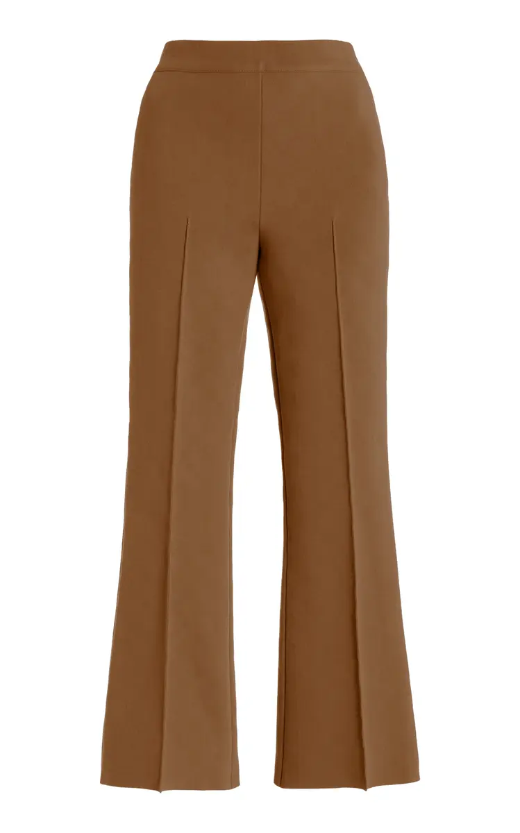 HIGH SPORT Exclusive Kick Stretch-Cotton Knit Cropped Flared Pants | Thumbnail 7 HIGH SPORT Exclusive Kick Stretch-Cotton Knit Cropped Flared Pants | Thumbnail 7