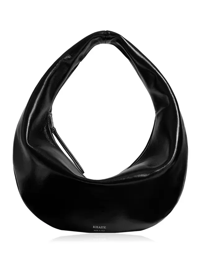 Olivia Medium Leather Hobo Bag
