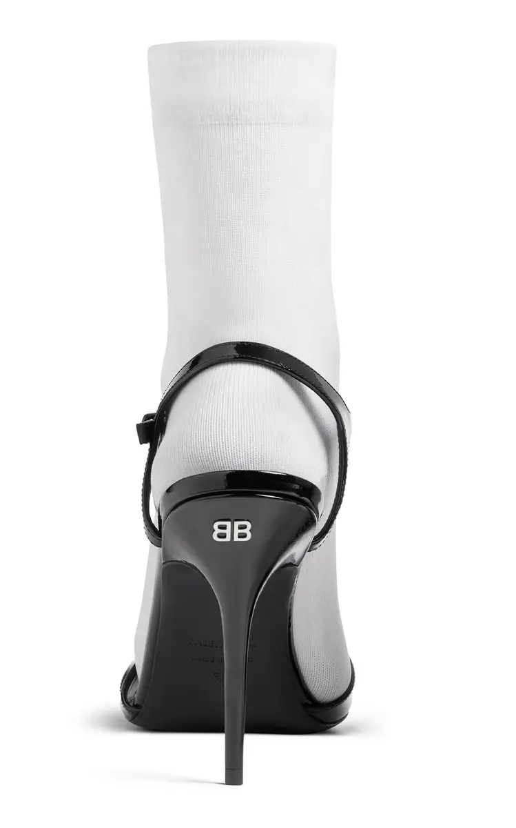 Balenciaga Avenue Patent Leather Sock Pumps | Thumbnail 6 Balenciaga Avenue Patent Leather Sock Pumps | Thumbnail 6