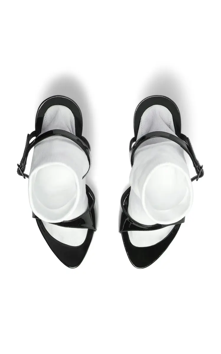 Balenciaga Avenue Patent Leather Sock Pumps | Thumbnail 7 Balenciaga Avenue Patent Leather Sock Pumps | Thumbnail 7