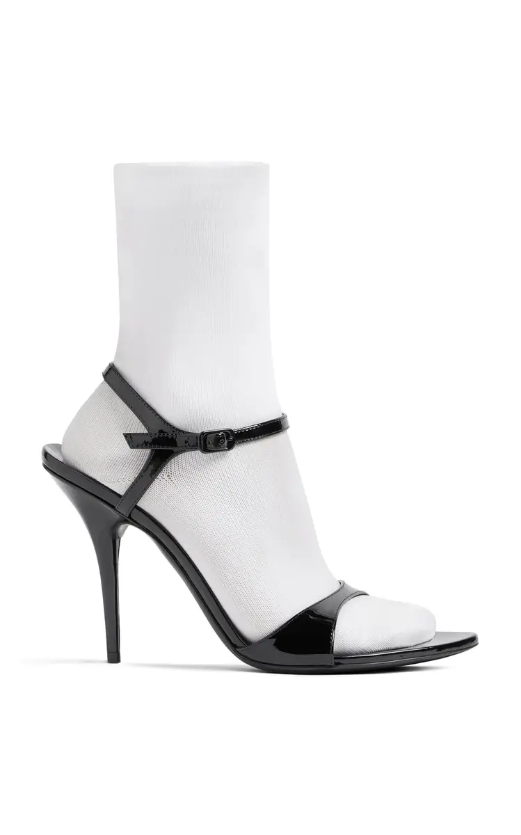 Balenciaga Avenue Patent Leather Sock Pumps | Thumbnail 9 Balenciaga Avenue Patent Leather Sock Pumps | Thumbnail 9