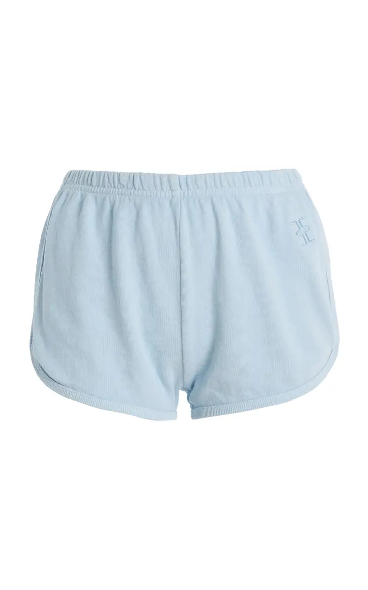 ÉTERNE Cotton Mini Track Shorts | Thumbnail 6 ÉTERNE Cotton Mini Track Shorts | Thumbnail 6