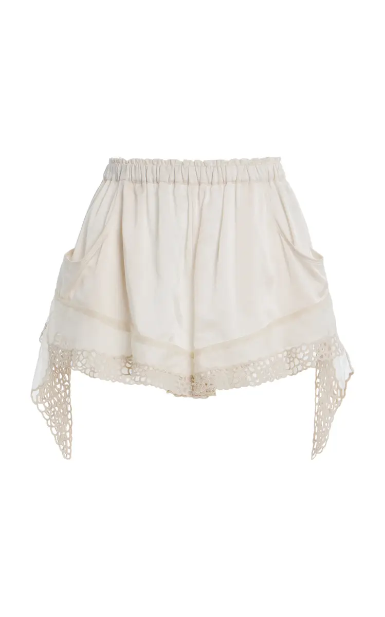 Isabel Marant Ildana Silk Shorts | Image 1 Isabel Marant Ildana Silk Shorts | Image 1