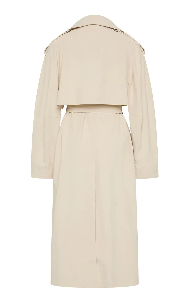 St. Agni Nylon-Cotton Trench Coat | Thumbnail 5