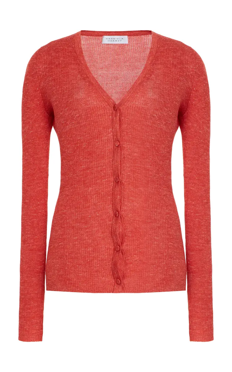 Gabriela Hearst Aiste Cashmere; Silk and Hemp Cardigan | Thumbnail 10 Gabriela Hearst Aiste Cashmere; Silk and Hemp Cardigan | Thumbnail 10