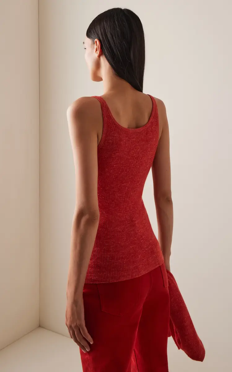 Gabriela Hearst Cinxia Cashmere; Silk and Hemp Tank Top | Thumbnail 4 Gabriela Hearst Cinxia Cashmere; Silk and Hemp Tank Top | Thumbnail 4